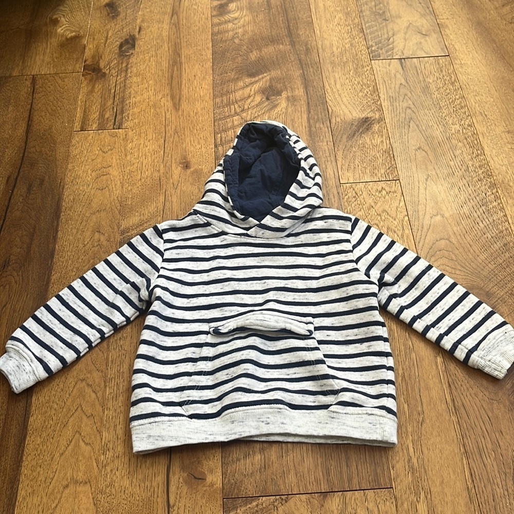 Zara Baby Striped Hoodie Size 2/3 years
